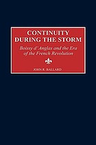 Continuity during the storm : Boissy d'Anglas and the era of the French Revolution
