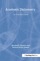 Academic dishonesty : an educator's guide