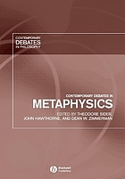 Contemporary debates in metaphysics
