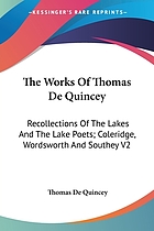 Recollections of the lakes and the lake poets : Coleridge, Wordsworth, and Southey