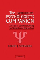 The psychologist's companion : a guide to scientific writing for students and researchers