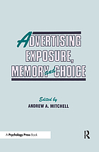 Advertising exposure, memory, and choice