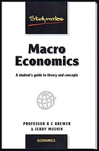 Macroeconomics : a student's guide to theory and concepts