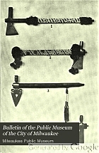 Bulletin of the Public Museum of the City of Milwaukee.