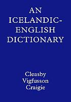An Icelandic-English Dictionary