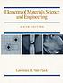 Elements of materials science and engineering 著者：  Lawrence H Van Vlack 