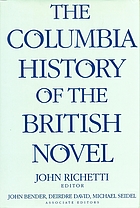 The Columbia history of the British novel