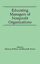 Educating managers of nonprofit organizations