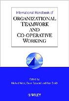 International handbook of organizational teamwork and cooperative working