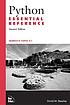 Python essential reference von David M Beazley