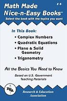 The ESSENTIALS math made nice-n-easy.