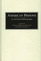 American prisons : an annotated bibliography