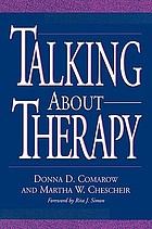 Talking about therapy