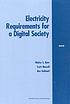 Electricity requirements for a digital society