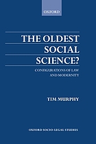 The oldest social science? : configurations of law and modernity