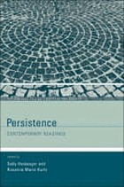 Persistence : contemporary readings