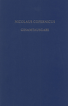 Nicolaus Copernicus Gesamtausgabe