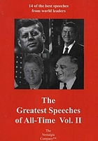 The greatest speeches of all-time. Volume II