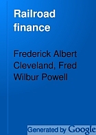 Railroad finance,