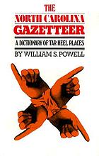 The North Carolina gazetteer,