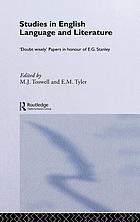 Studies in English language & literature : 