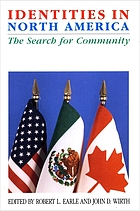 Identities in North America : the search for community