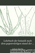 Lehrbuch der botanik nach dem gegenwärtigen stand der wissenschaft.
