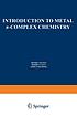 Introduction to metal [Greek pi]-complex chemistry by Minoru Tsutsui