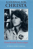 A journal for Christa : Christa McAuliffe, teacher in space
