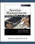 Service management : operations, strategy, information... by  James A Fitzsimmons 