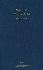 Advances in geophysics. Volume 45