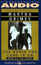 The horse you came in on