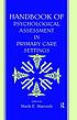Handbook of psychological assessment in primary care settings