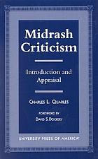 Midrash criticism : introduction and appraisal