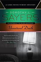 Unnatural death : (The Dawson pedigree)