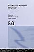 The Rhaeto-Romance languages por John Haiman