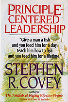 Principle-centered leadership