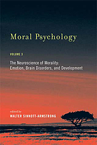 The neuroscience of morality: emotion, brain disorders, and development.