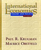 International economics : theory and policy