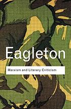 Marxism and literary criticism