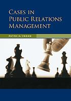 Cases in public relations management