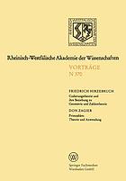 Codierungstheorie und ihre Beziehung zu Geometrie und Zahlentheorie. : Primzahlen: Theorie und Anwendung / Don Zagier