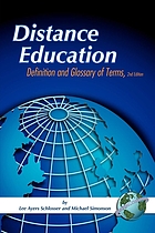 Distance education : definition and glossary of terms