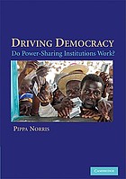 Driving democracy : do power-sharing institutions work?