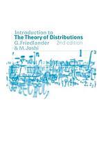 Introduction to the theory of distributions.