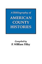 A bibliography of American county histories