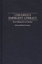 Children's emergent literacy : from research to practice