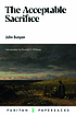The acceptable sacrifice por John Bunyan