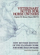 Veterinary notes for horse owners