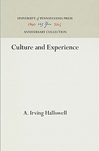 Culture and experience.